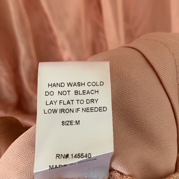 Pinkblush Pink Lace Overlay V Neck Maternity Maxi Dress - Picture 13 of 15